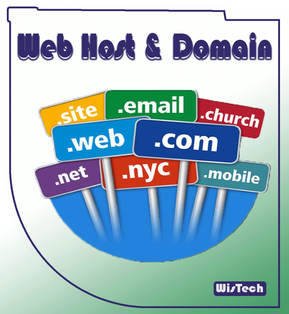 Infographic of diverse web domain